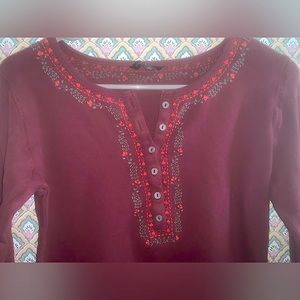 Lucky Brand Long Sleeve Tee Shirt